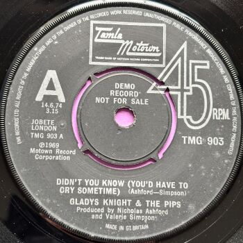 Gladys Knight-Didn't you know-TMG903 E+
