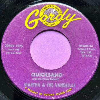 Martha and the Vandellas-Quicksand-Gordy E+
