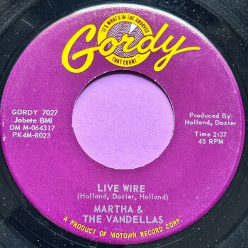 Martha & The Vandellas-Live wire-Gordy E+