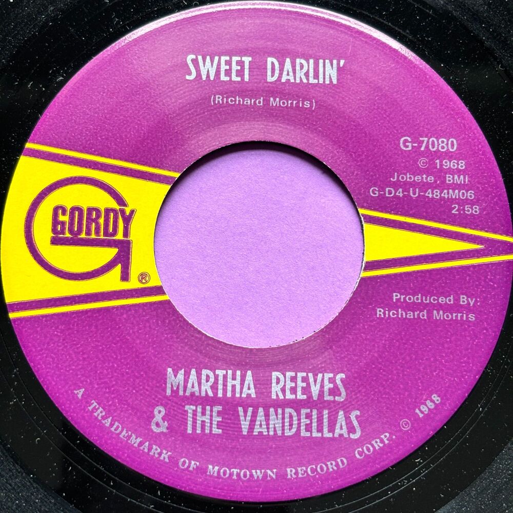 Martha and the Vandellas-Sweet darlin'-Gordy E+