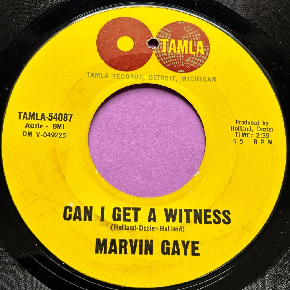 Marvin Gaye-Can I get a witness-Tamla E+