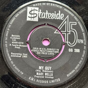 Mary Wells-My guy-SS288 vg+