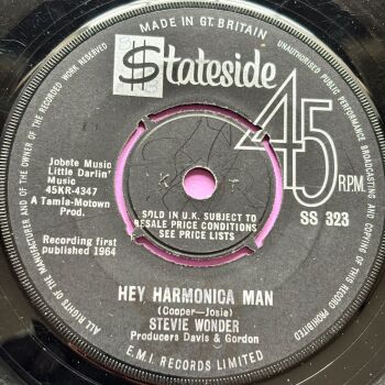 Stevie Wonder-Hey harmonica man-SS323 vg+