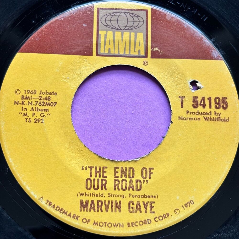 Marvin Gaye-The end of our road-Tamla E+