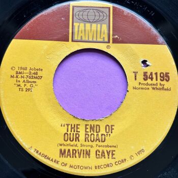 Marvin Gaye-The end of our road-Tamla E+