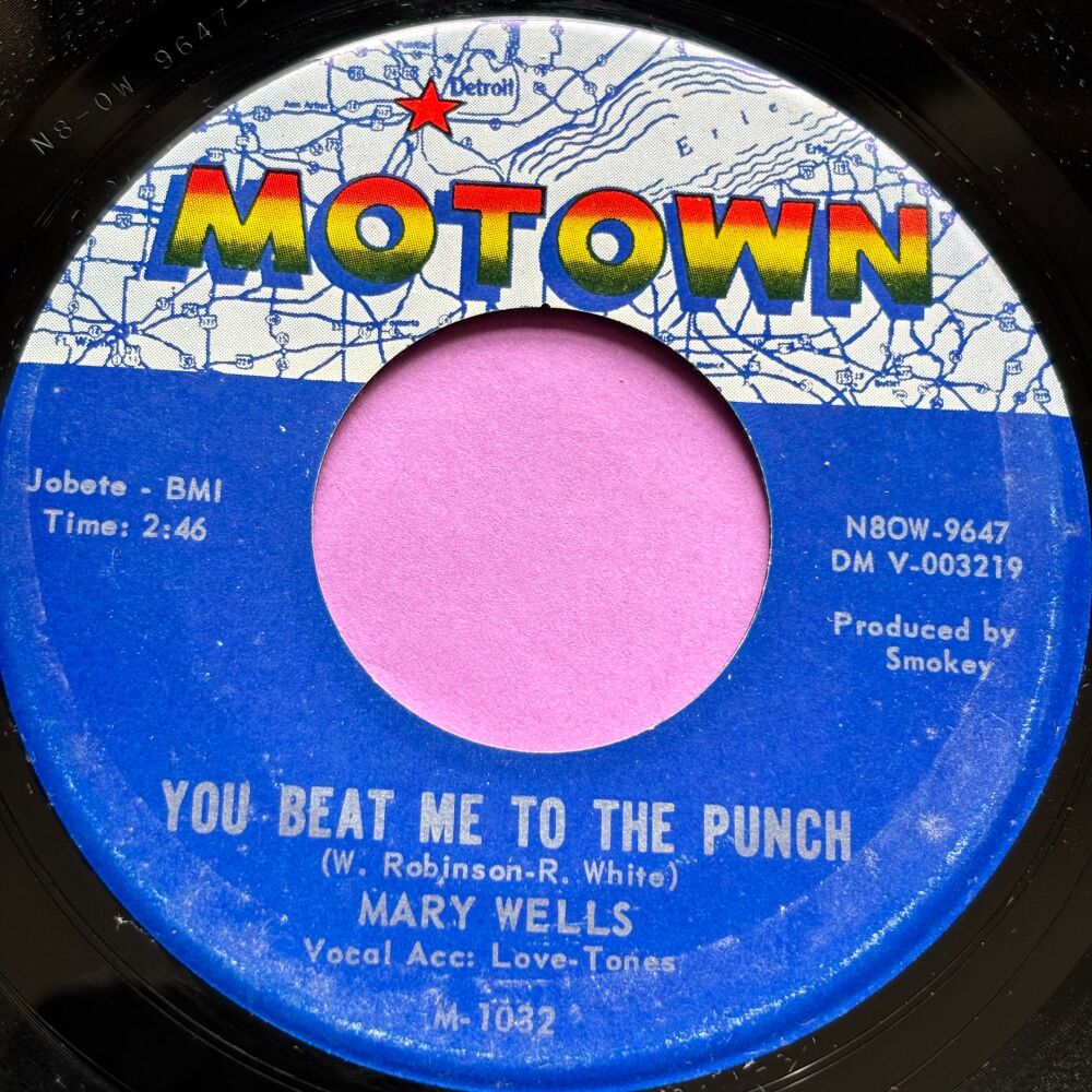 Mary Wells-You beat me to the punch-Motown E+