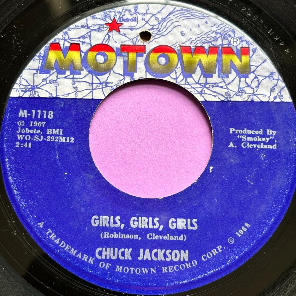 Chuck Jackson-Girls, girls, girls-Motown E