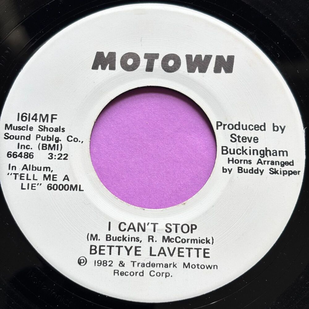 Bettye Lavette-I can't stop-Motown WD E+