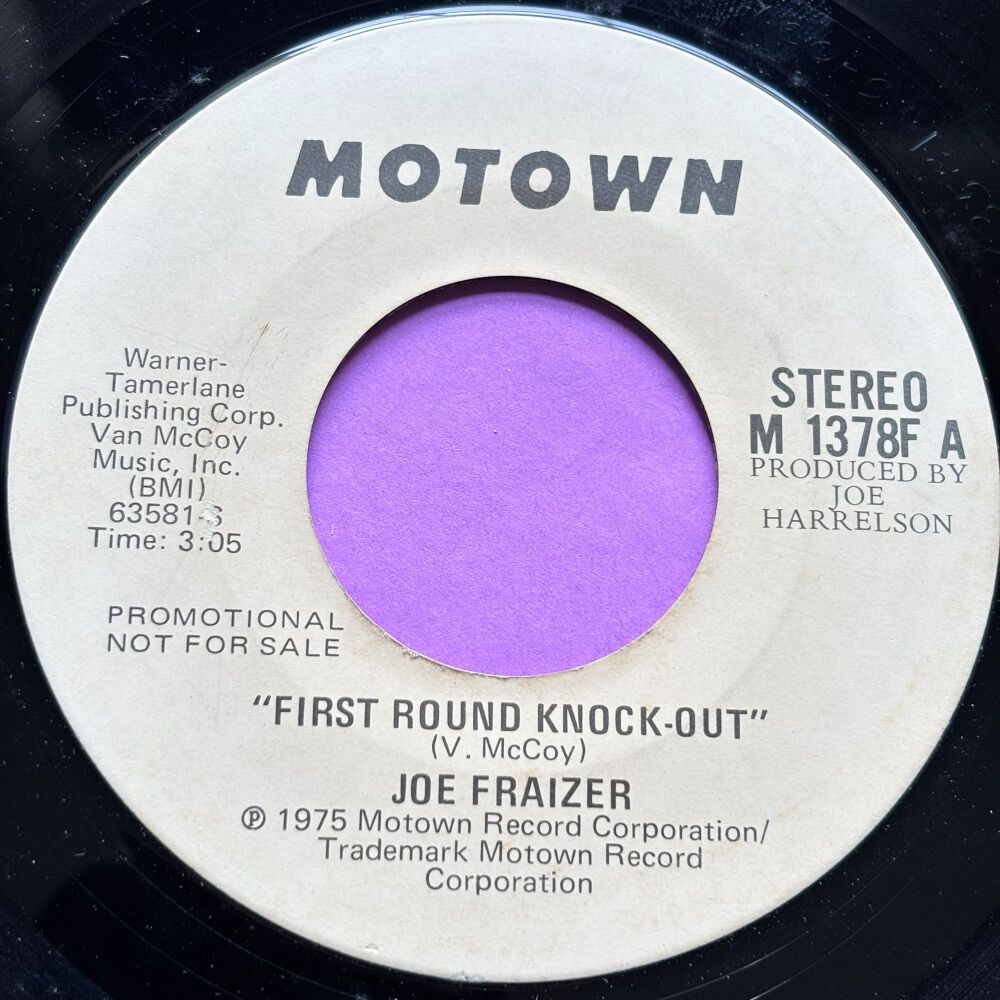 Joe Frazer-First round knock-out-Motown WD E+