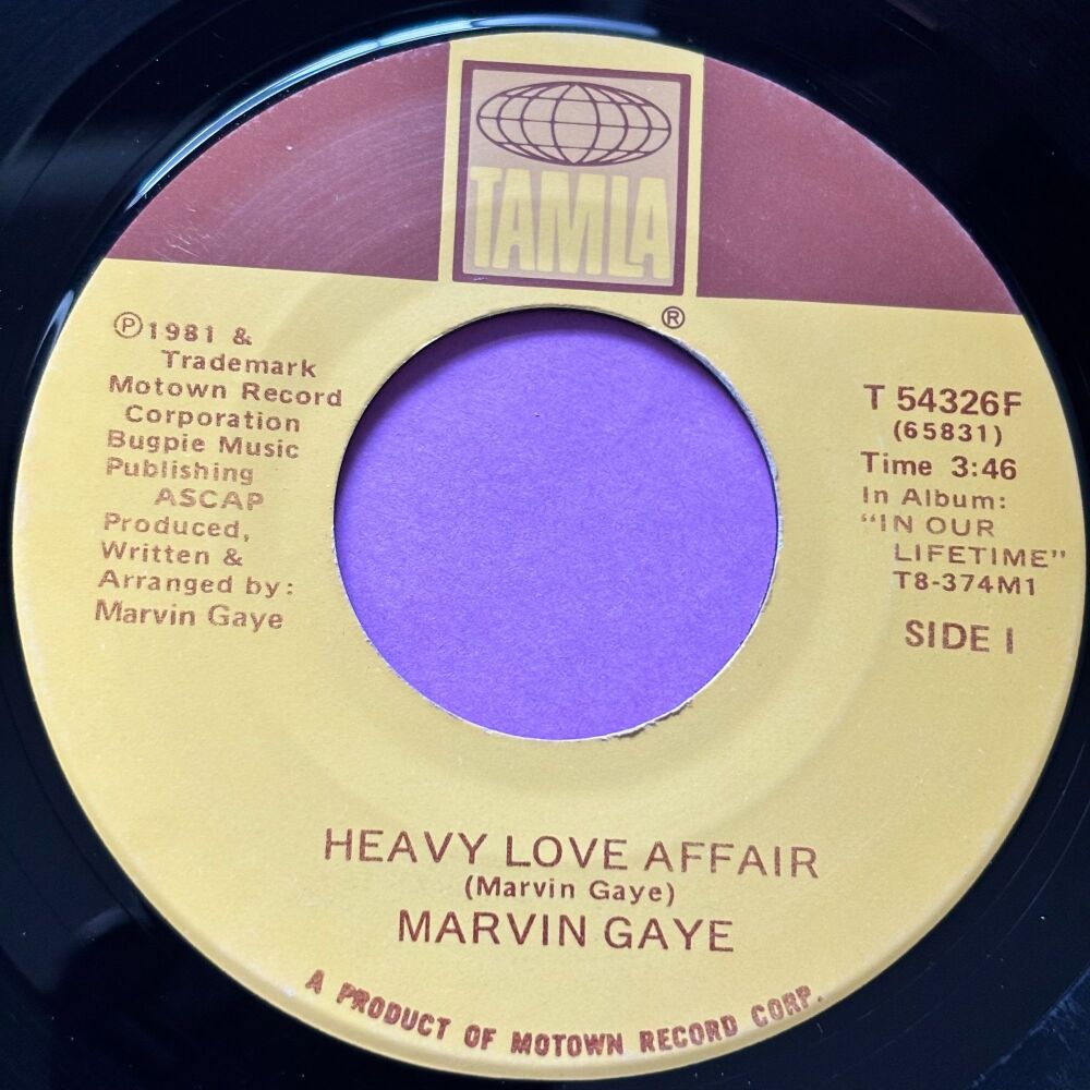Marvin Gaye-Heavy love affair-Tamla E+