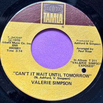 Valerie Simpson-Can't wait until tomorrow-Tamla E+