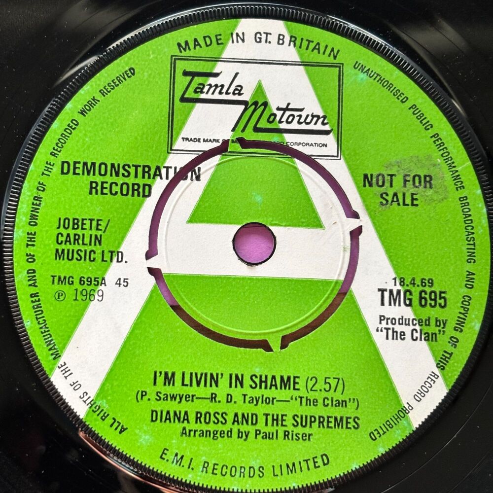 Diana Ross-I'm livin' in shame-TMG 695 E+