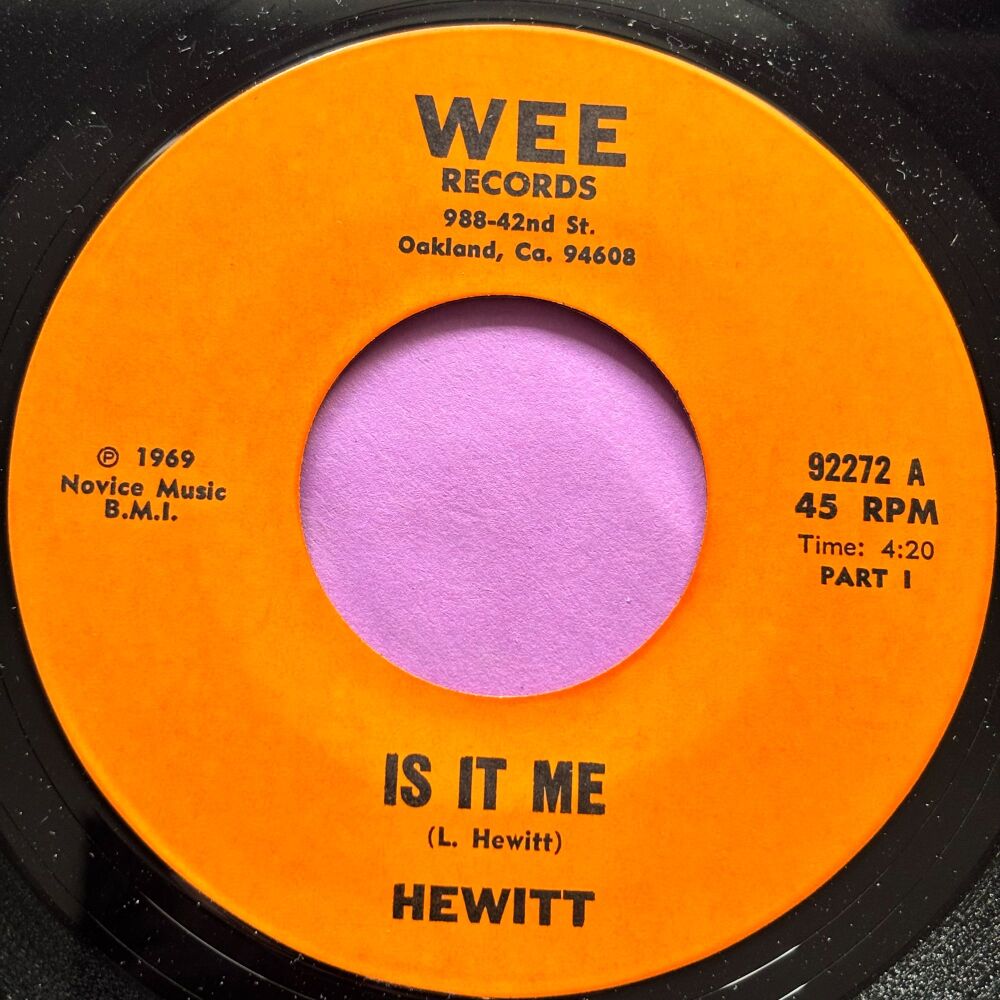 Hewitt-Is it me-Wee E+