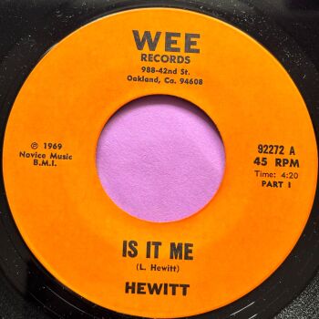 Hewitt-Is it me-Wee E+