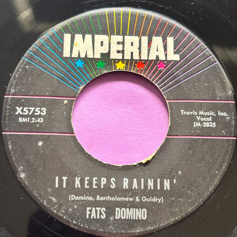 Fats Domino-It keeps raining-Imperial E+