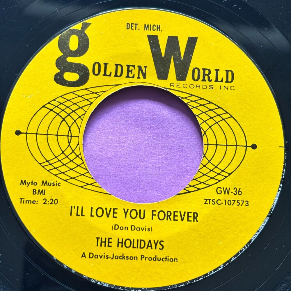 Holidays-I'll love you forever-Golden World E+