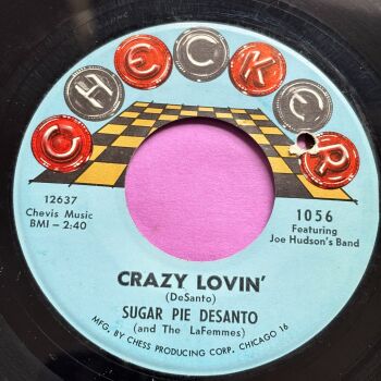 Sugar Pie Desanto-Crazy lovin'-Checker E+