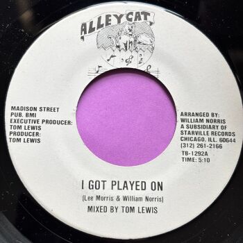 Lee Morris & William Norris-I got played on-Alley Cat WD E+