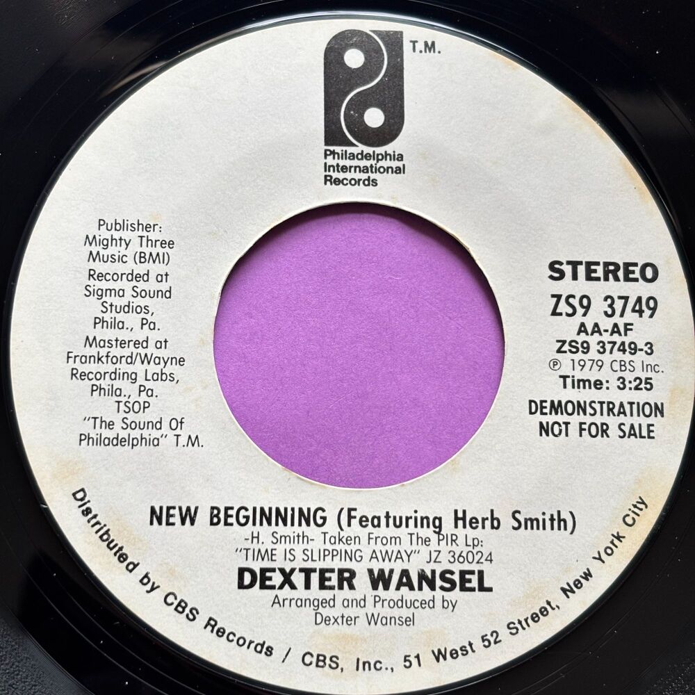 Dexter Wansel-New beginning-PIR WD E+