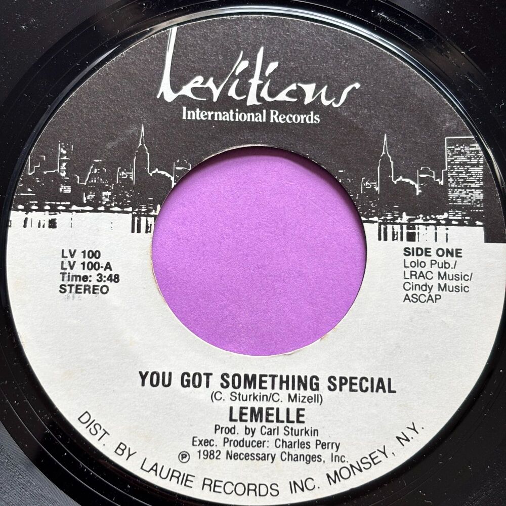 Lemelle-You got something special-Leviticus WD E+