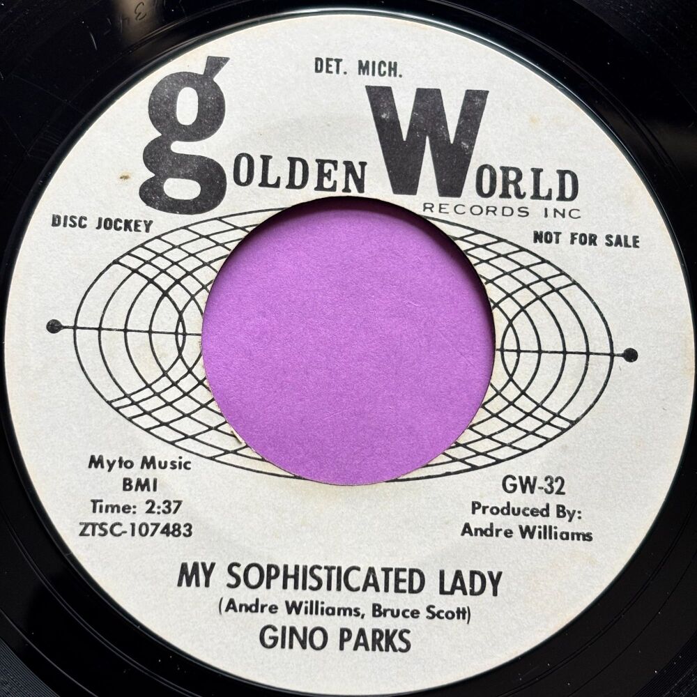 Gino Parks-My sophisticated lady-Golden World WD E+