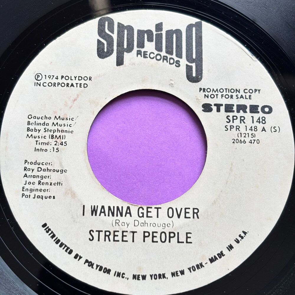 Street People-I wanna get over-Spring WD E