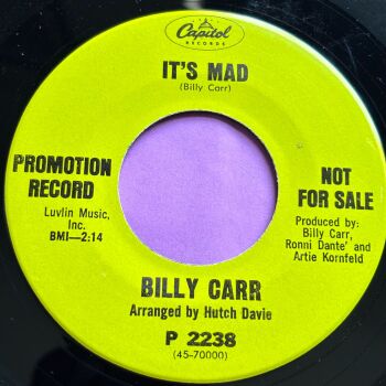 Billy Carr-It's mad-Capitol Demo E+