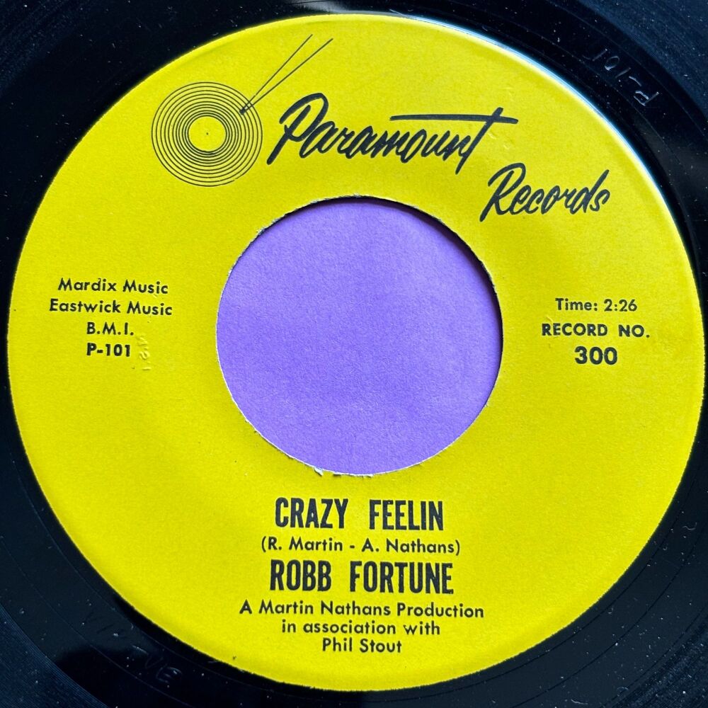 Robb Fortune-Crazy feelin'-Paramount E+