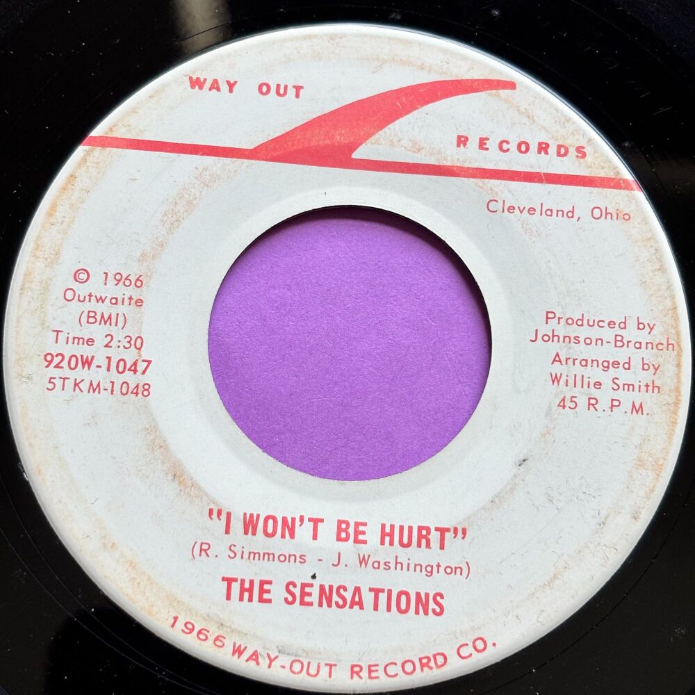 Sensations-I won't be hurt-Way Out E+