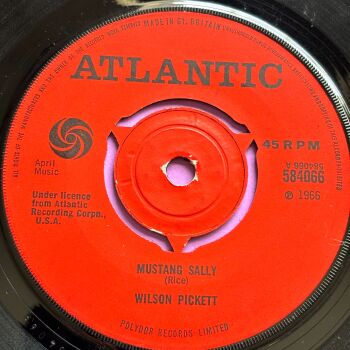 Wilson Pickett-Mustang Sally-UK Atlantic E+