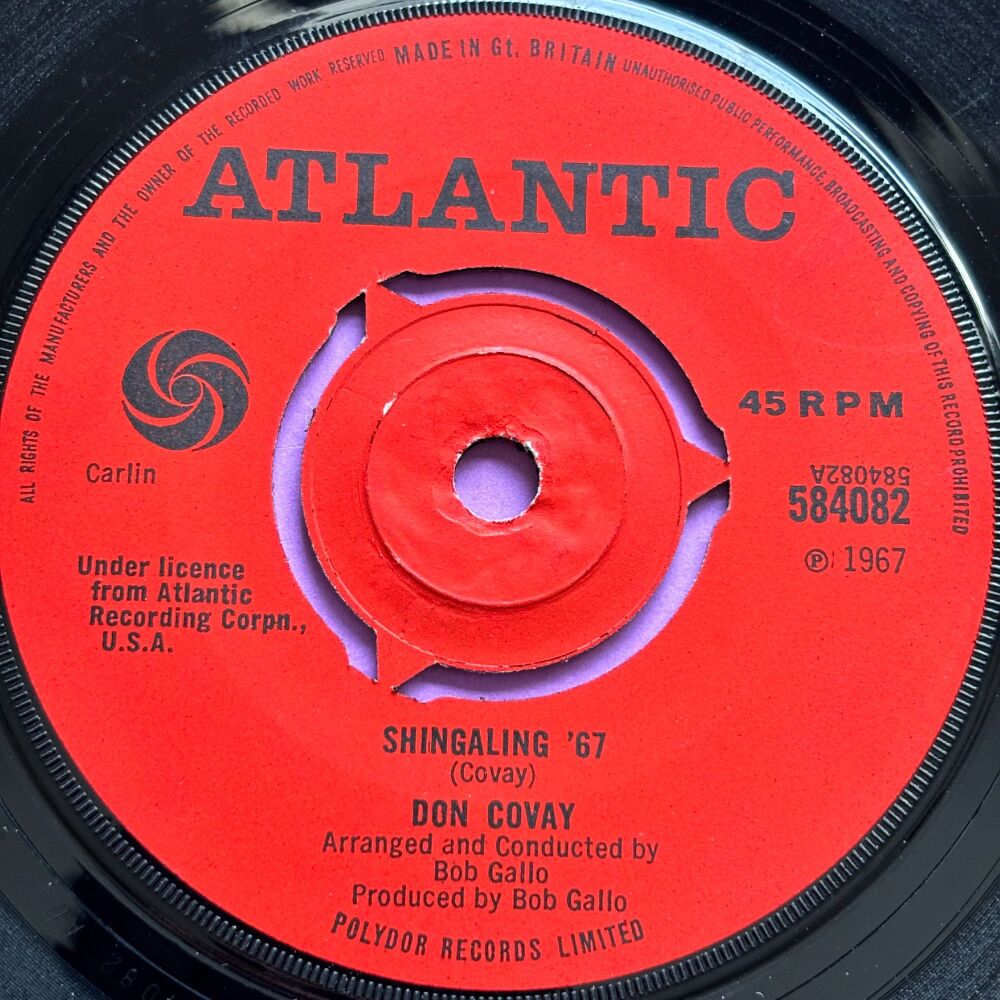 Don Covay-Shingaling  '67-UK Atlantic E+
