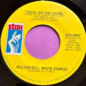 William Bell Mavis Staples-Leave the girl alone-Stax E+