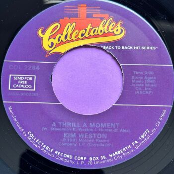Kim Weston-A thrill a moment-Collectables E+