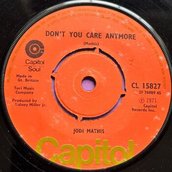 Jodi Mathis-Don't you care anymore-UK Capitol E