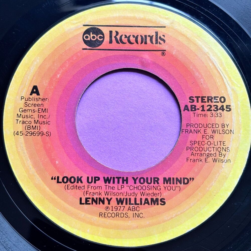 Lenny Williams-Look up with your mind-ABC+