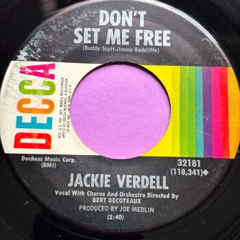 Jackie Verdell-Don't set me free-Decca E