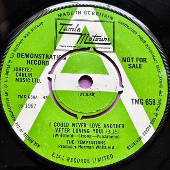 Temptations-I could never love another-TMG 658 E+