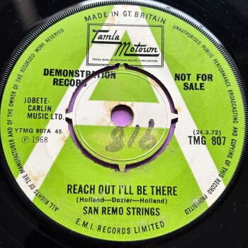San Remo Strings-Reach out I'll be there-TMG 807 Demo wol E-
