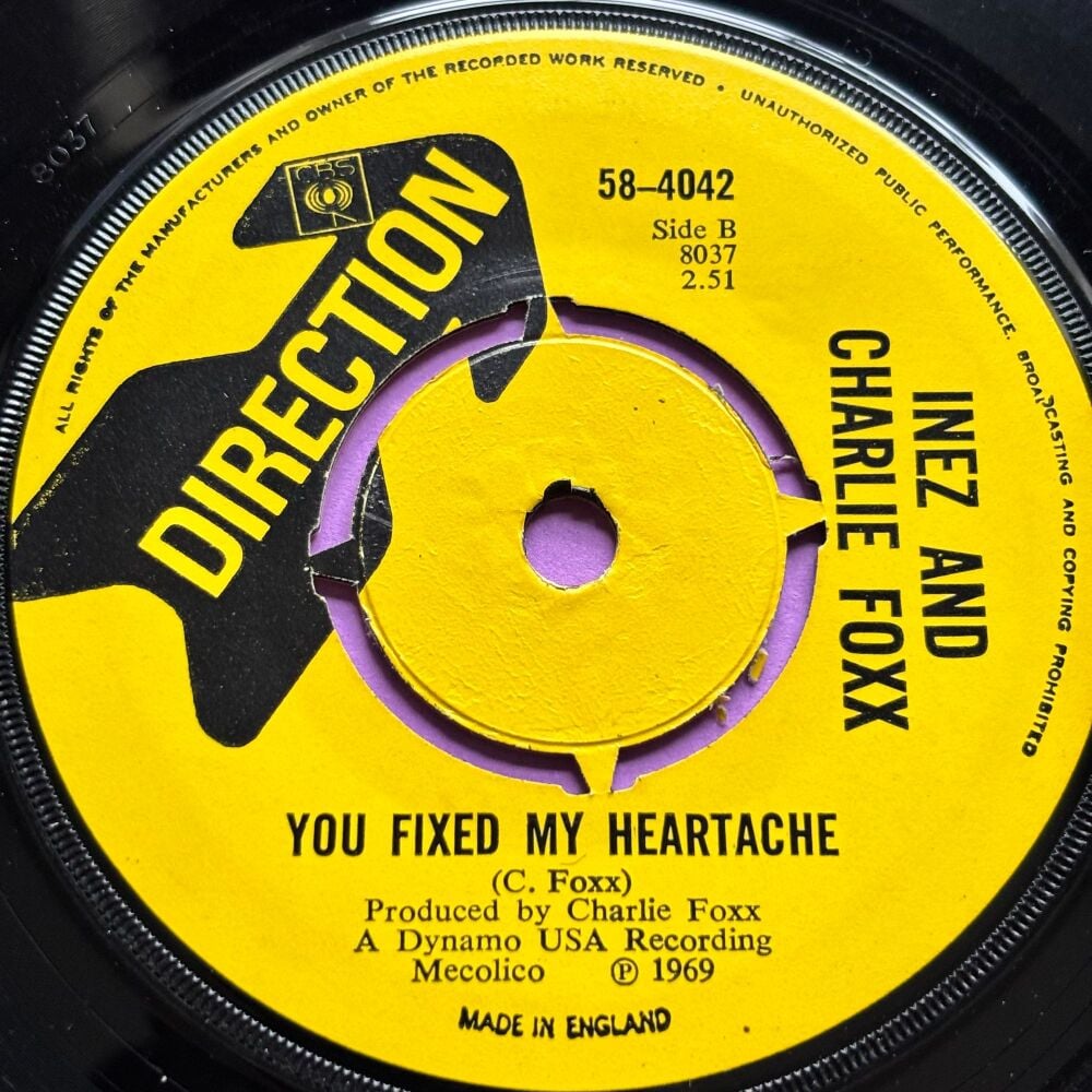 Inez and Charlie Foxx-You fixed my heartache-UK Direction E
