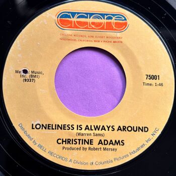 Christine Adams-Loneliness is always around-Cyclone E+