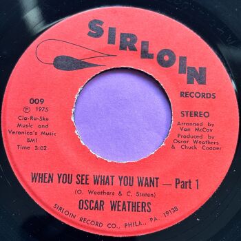 Oscar Weathers-When you see what you want-Sirloin E+