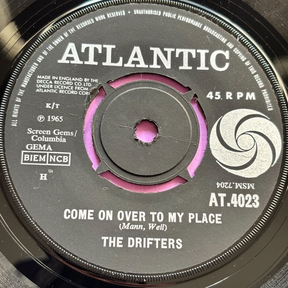 Drifters-Come on over to my place-UK Atlantic E+