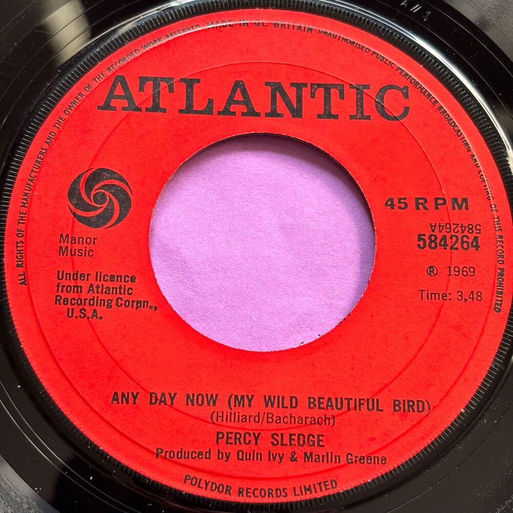 Percy Sledge-The angels listened in-UK Atlantic E+