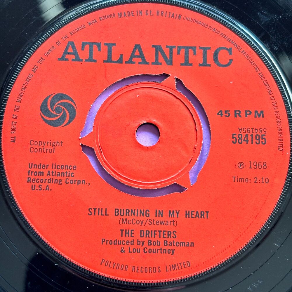 Drifters-Still burning in my heart-UK Atlantic E+