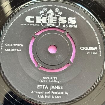 Etta James-Security-UK Chess E+