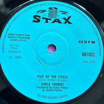 Carla Thomas-Pick up the pieces-UK Stax E+