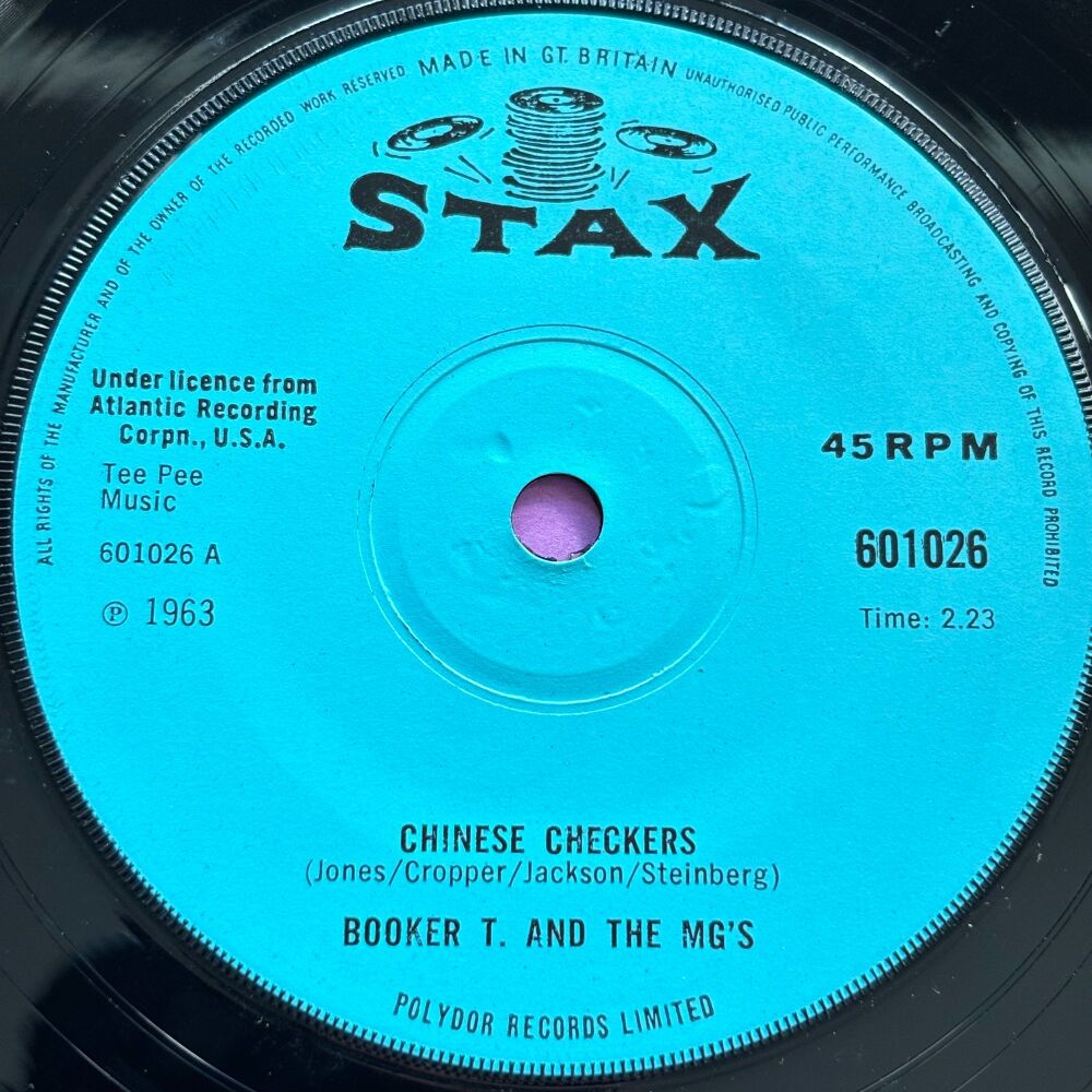 Booker T and the MG's-Chinese checkers-UK Stax E+