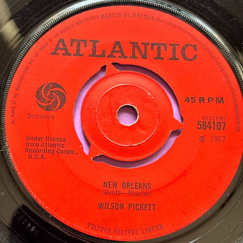 Wilson Pickett-New Orleans-UK Atlantic E+
