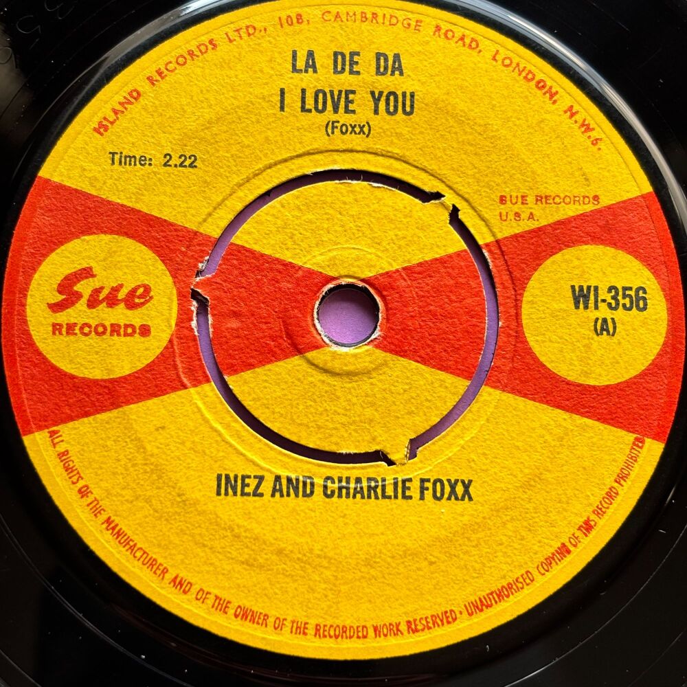 Inez and Charlie Foxx-La de da I love you-UK Sue E+