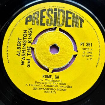 Albert Washington-Rome GA-UK President E+